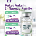 Vaksin influenza Jakarta Selatan di Klinik FIT Pondok Indah